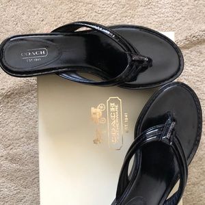 Coach sandals size 9